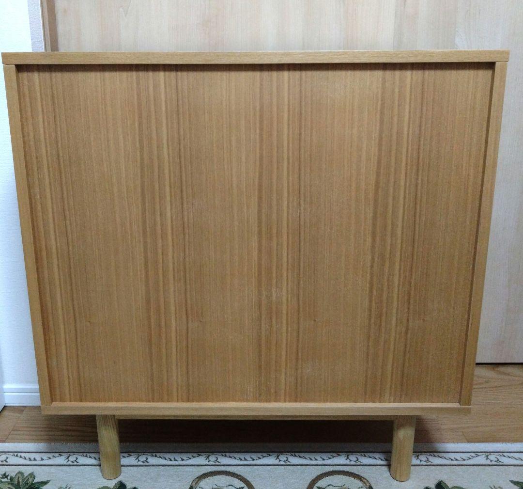 美品 棚 本棚 カリモク系ハイデザイン サイドボード キャビネット