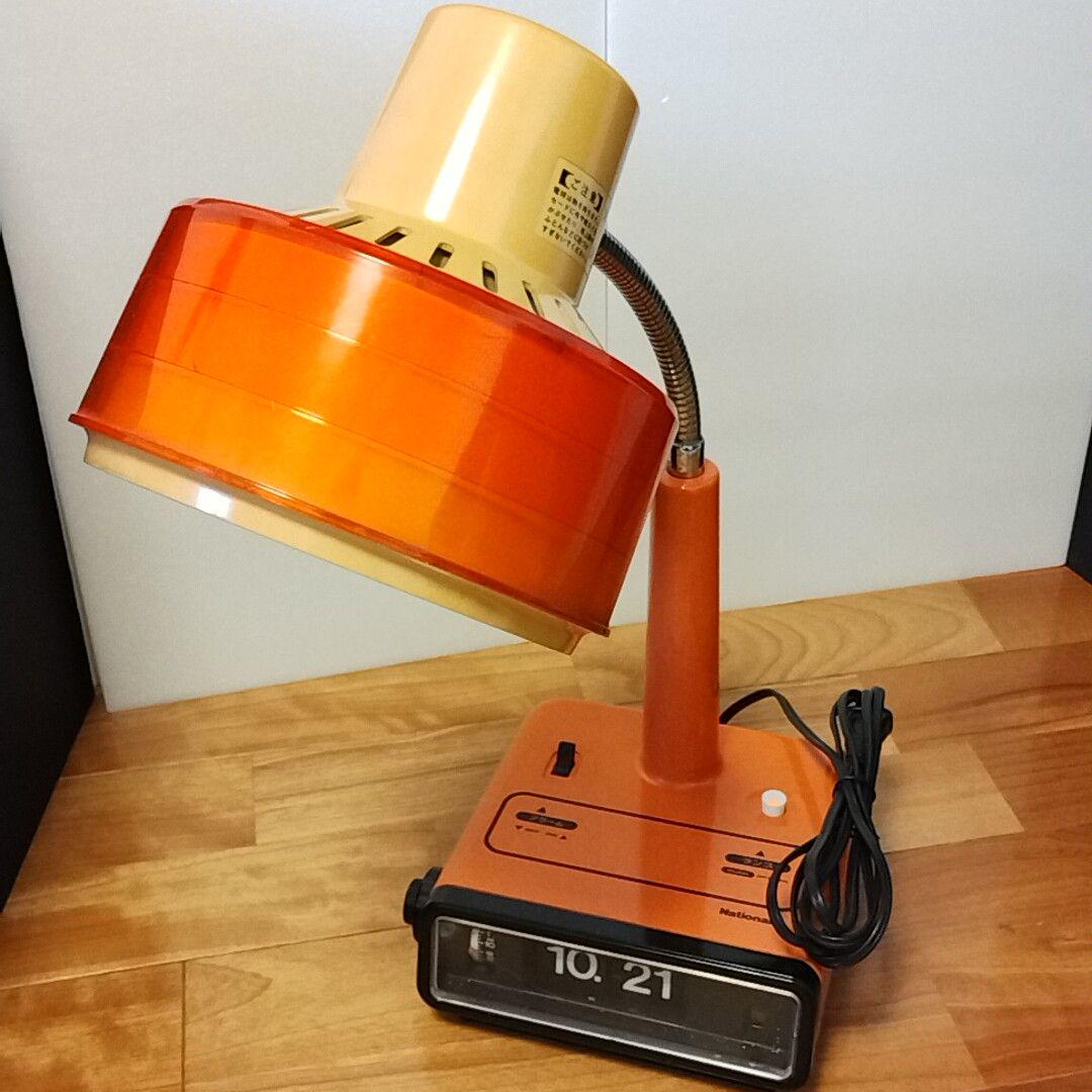 サ*ラ様 レトロ照明 電気スタンド ナショナル 1978年製　LB-600-D