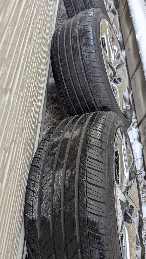 220 クラウン RS 純正ホイール　1本セット　スパッタリング