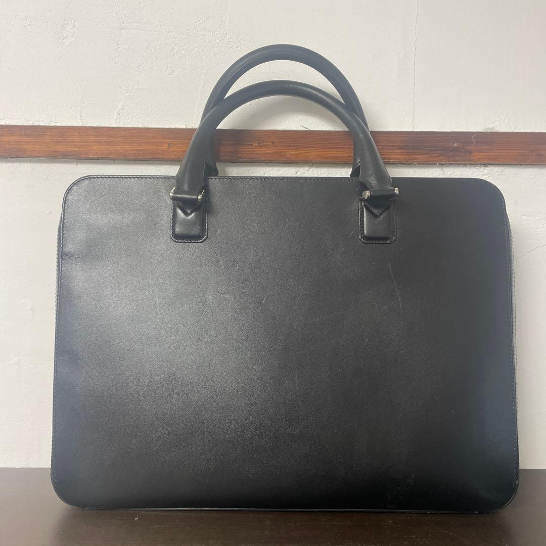 【即日発送】MONTBLANC ビジネスバッグ ブリーフケース3室 ブラック