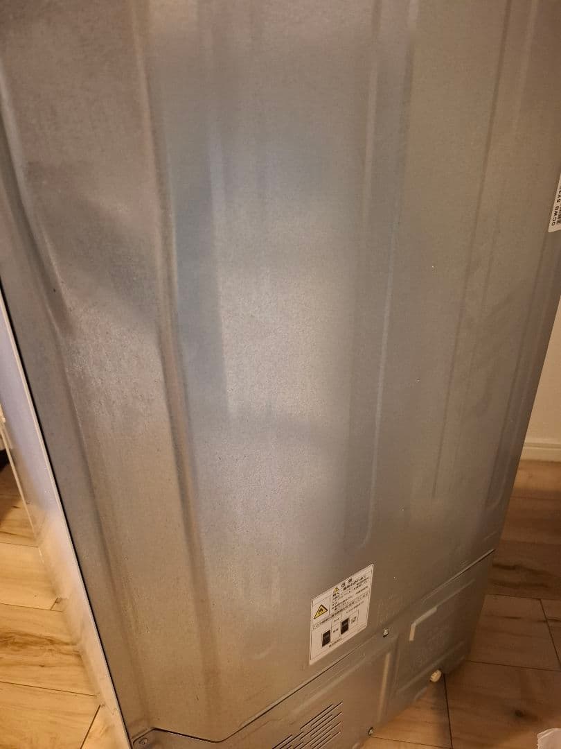 東芝大型冷蔵庫　400L以上　自動製氷　右開き　ガラスパネル