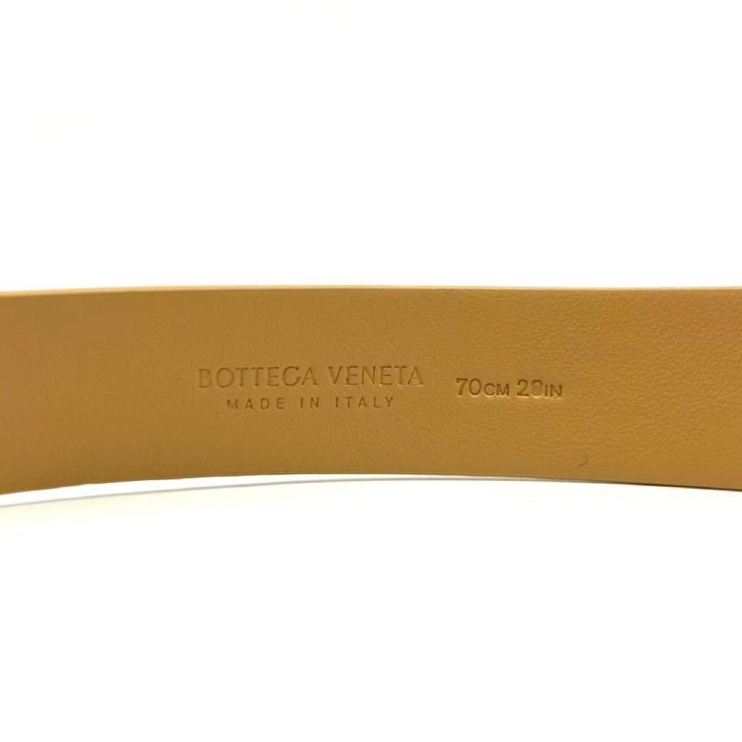 未使用級 Bottega Veneta トライアングル ロゴ ベルト