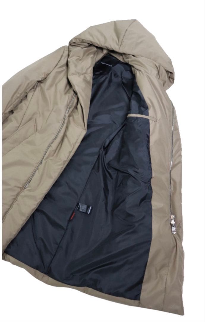 ⚫️ 1piu1uguale3 NEXT WRAP HOODED コートサイズ3