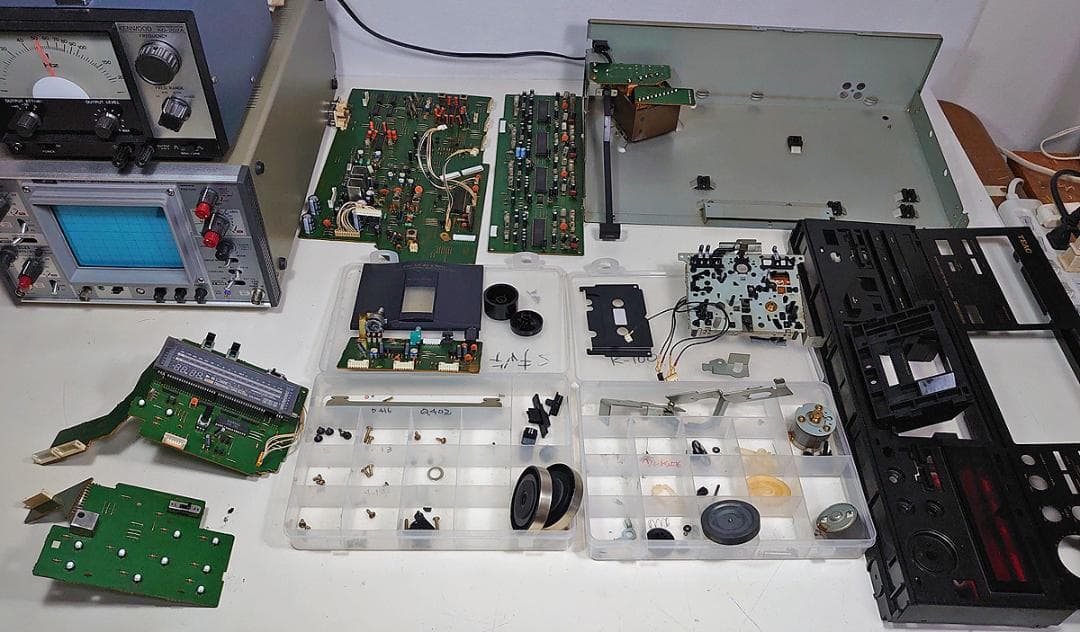 【オーバーホール品】TEAC カセットデッキ「V-2020S」動作OK★