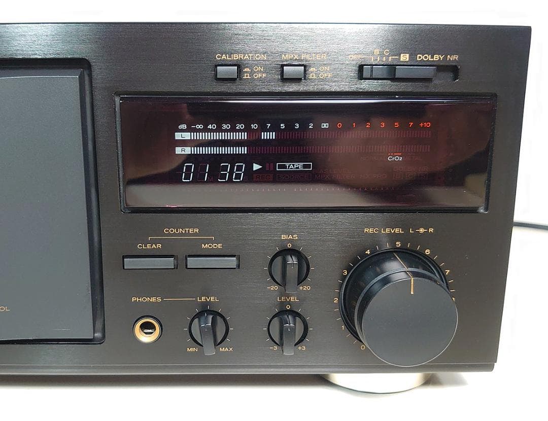 【オーバーホール品】TEAC カセットデッキ「V-2020S」動作OK★