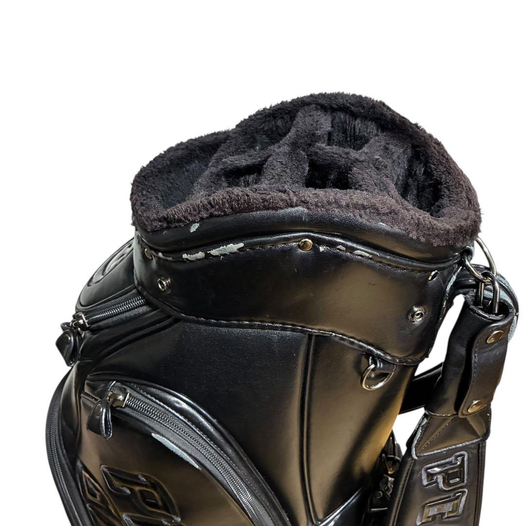 希少✨パーリーゲイツ BLACK/GOLD キャディバッグ 46インチ 6分割