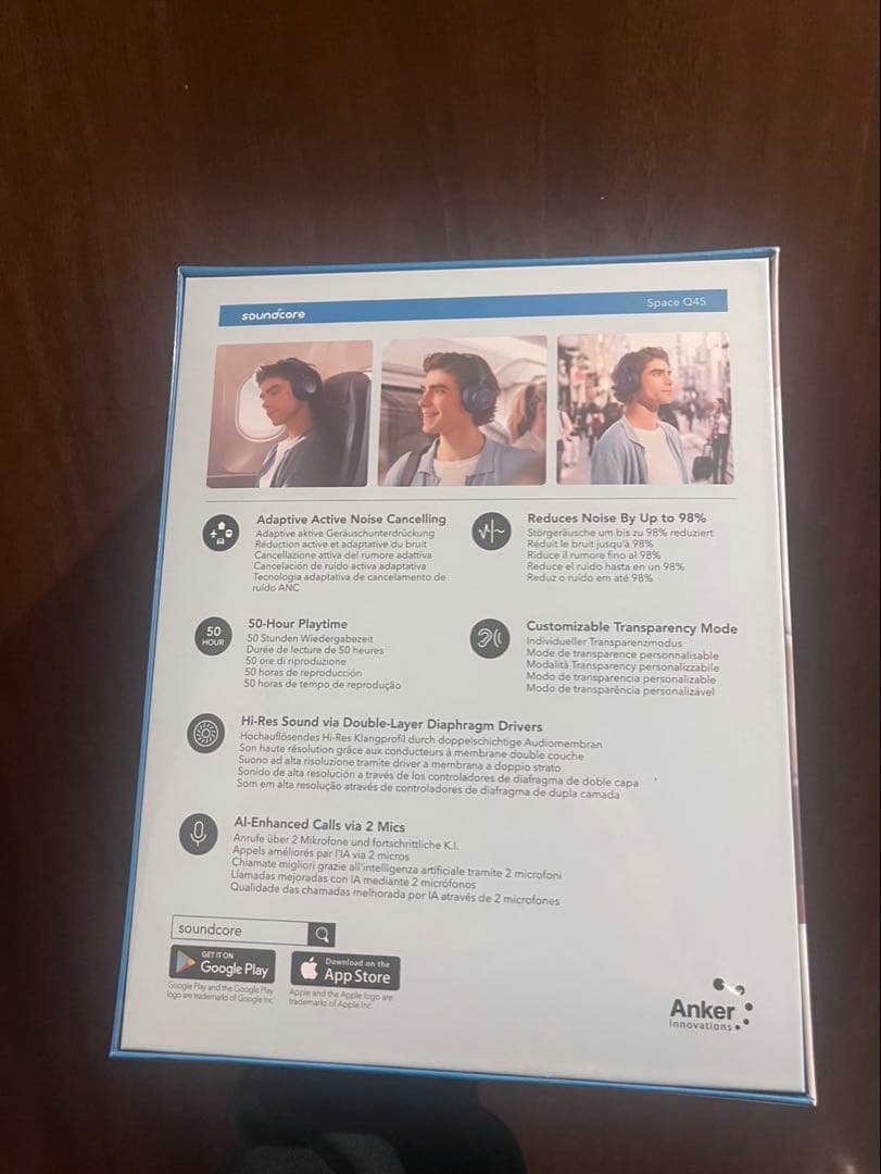 Anker Soundcore Space Q45 ワイヤレスヘッドフォン