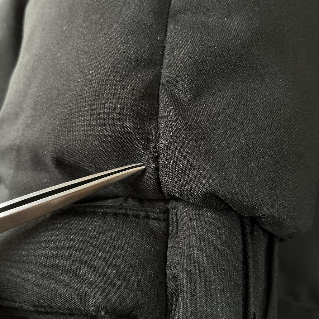 ノースフェイス　ロングダウン　ベンチコート　ロングコート　メンズS　ブラック