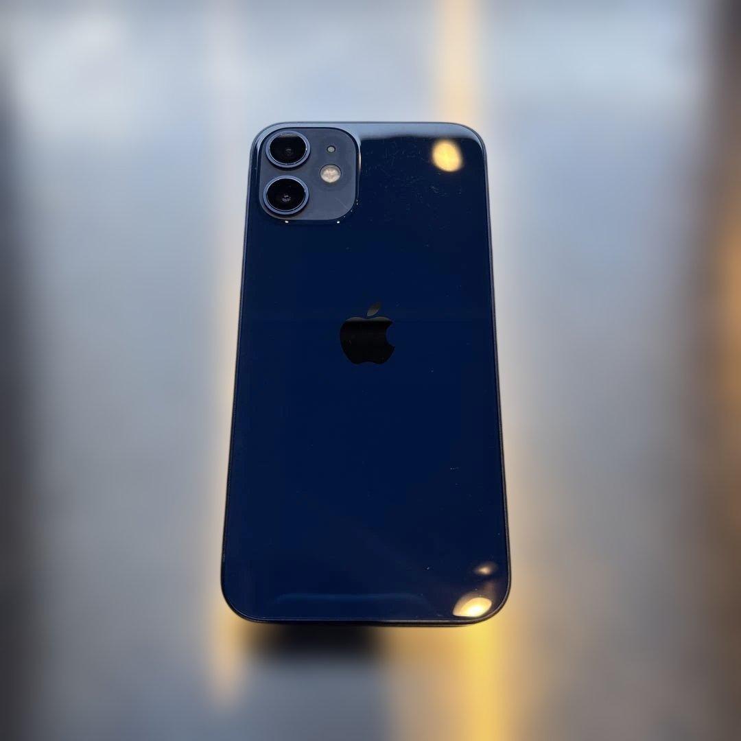オマケ付　Apple iPhone12mini ネイビー 128g　simフリー