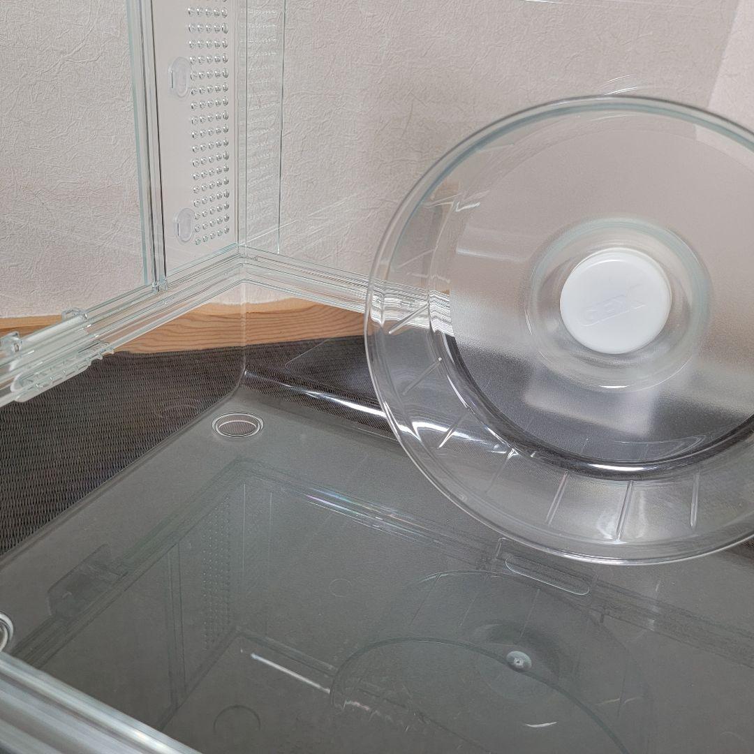 ハムスター GEX グラスハーモニー 450プラス 小動物 飼育セット 小物