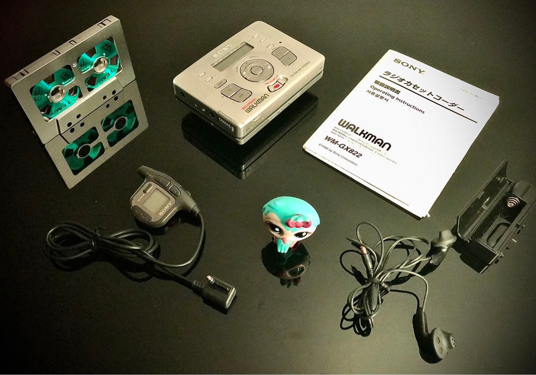 カセットウォークマンSONY WM-GX822機能多い「整備済み、完動超美品」