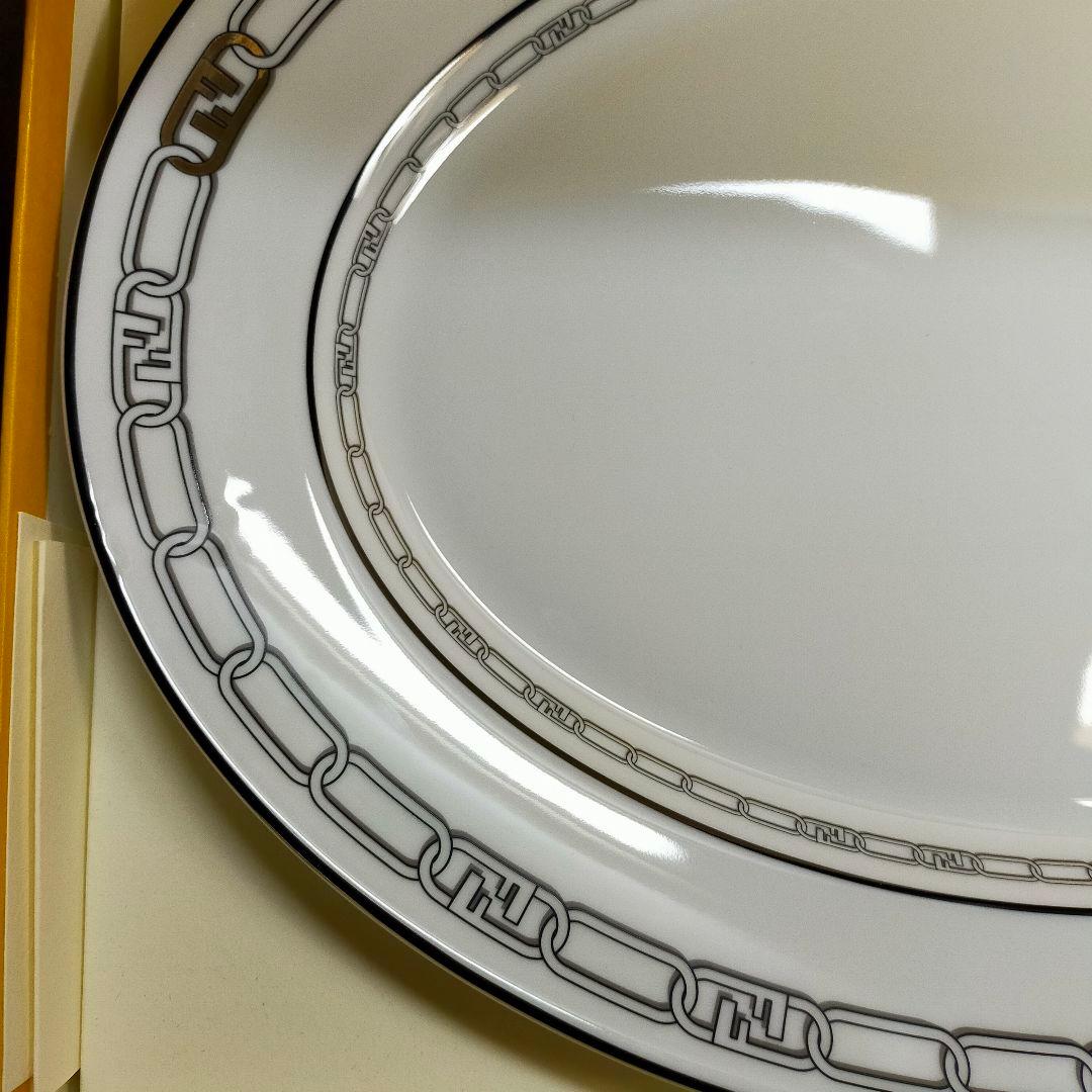 FENDI フェンディ オーロック 特大プラター 楕円皿！