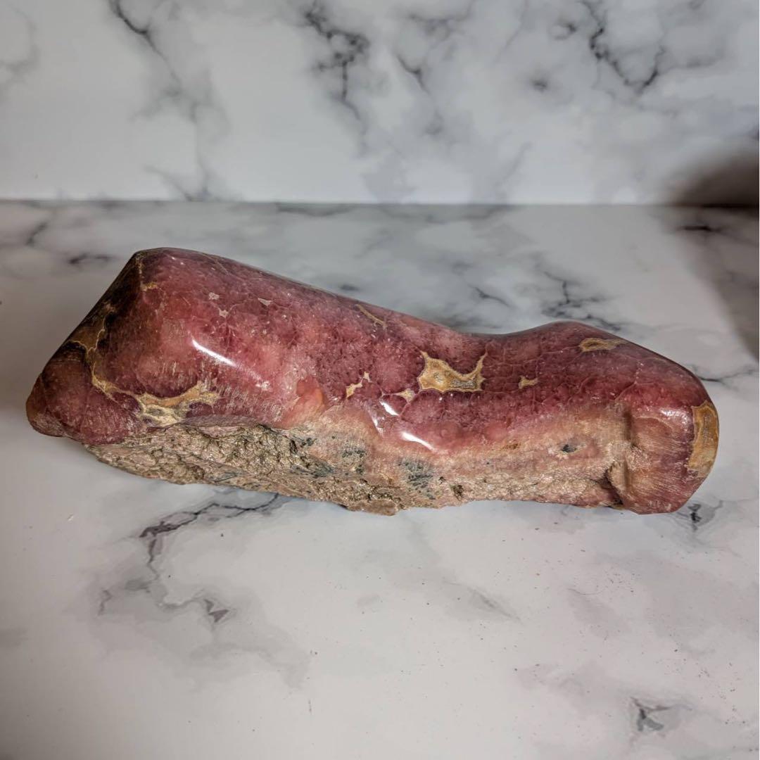 菱マンガン鉱　２石セット　鑑賞石　観賞石　飾り石　鉱物