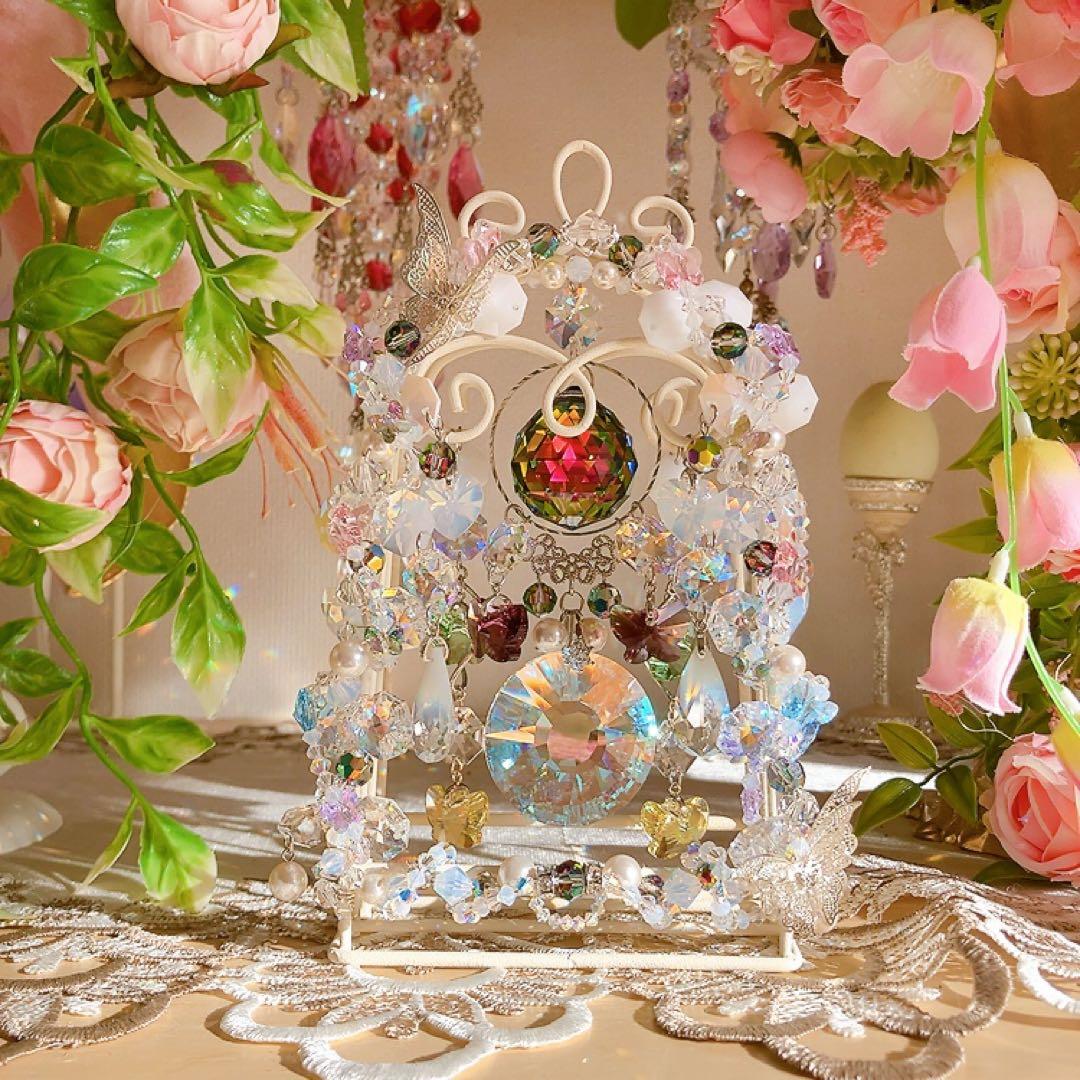 ☆かおmama☆様♡*.スワロフスキー♡スタンドサンキャッチャー♡3点&チャーム