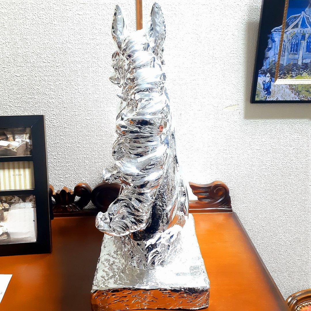 輸入雑貨　イタリアンクラッシック　『シルバーホース』　オーナメント　エレガント