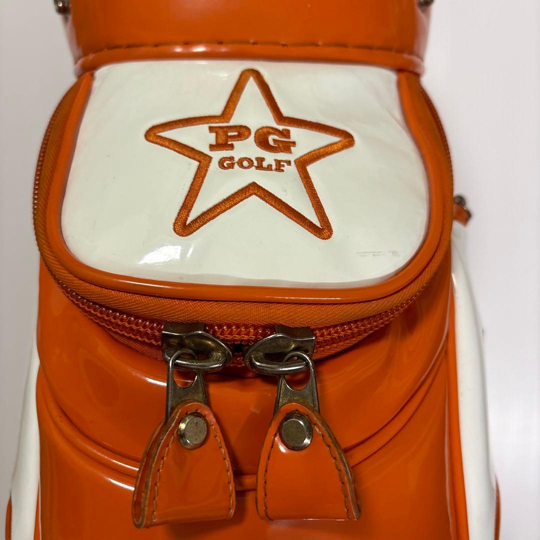 PEARLYGATES パーリーゲイツ9.0型 キャディバッグ（エナメル）