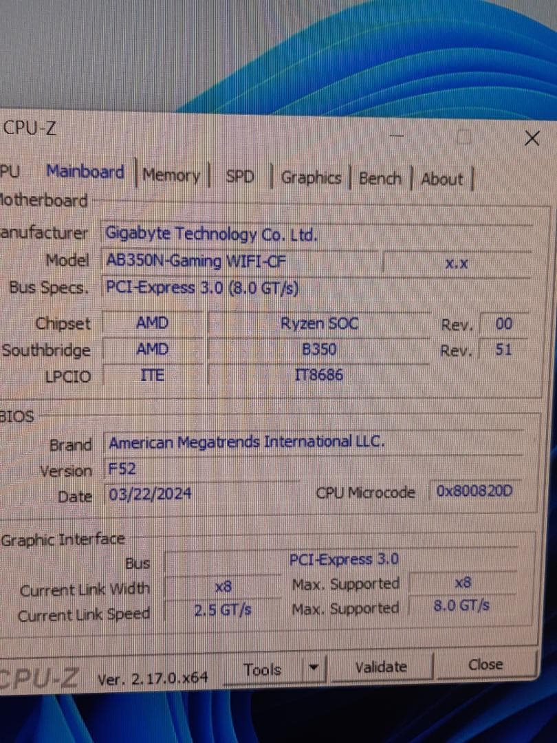 矢谷　自作PC　RYZEN7・8GB・128GB・RX560・Win11