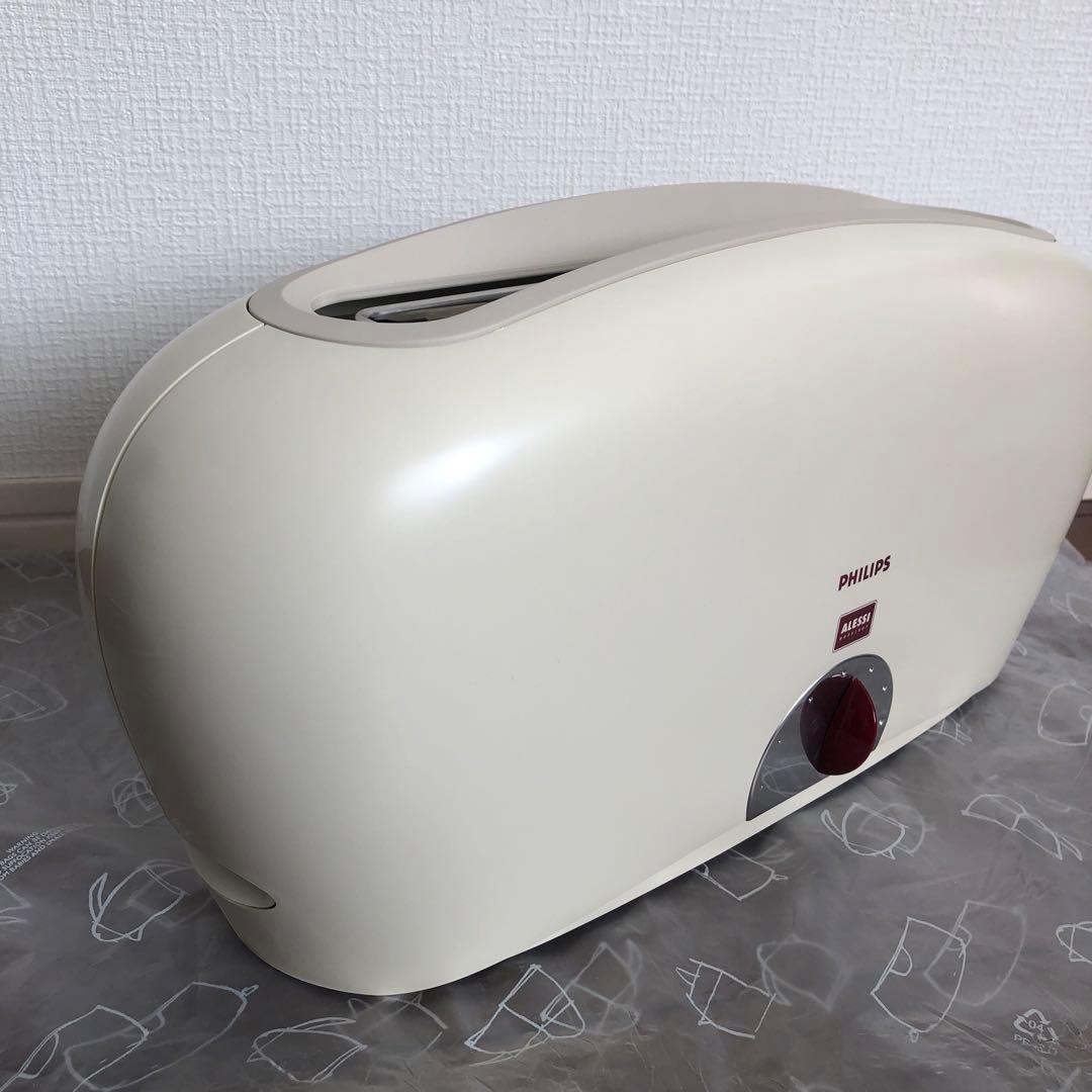 新品未使用【フィリップス × ALESSI ポップアップトースターHD2000】
