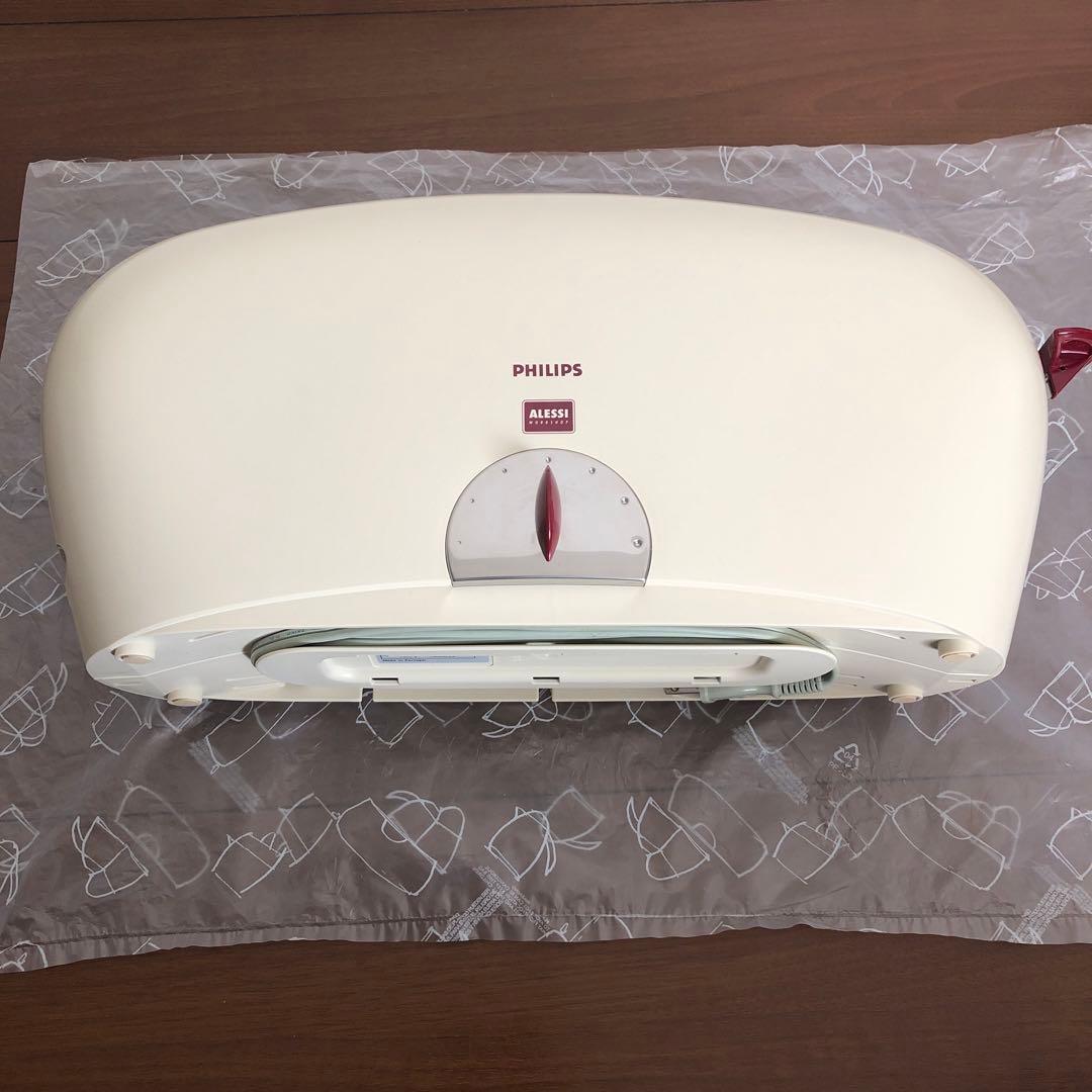 新品未使用【フィリップス × ALESSI ポップアップトースターHD2000】