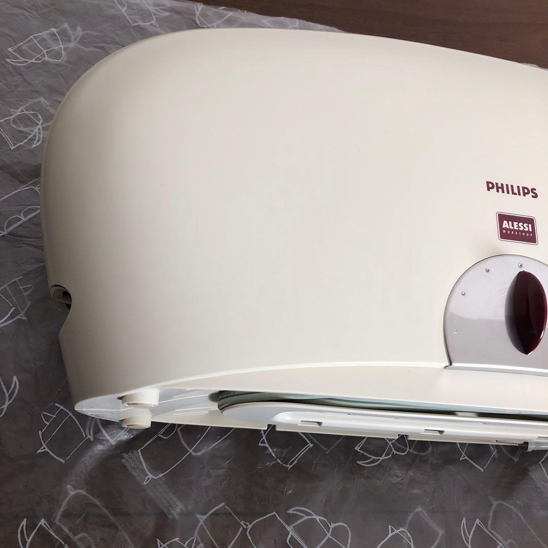 新品未使用【フィリップス × ALESSI ポップアップトースターHD2000】
