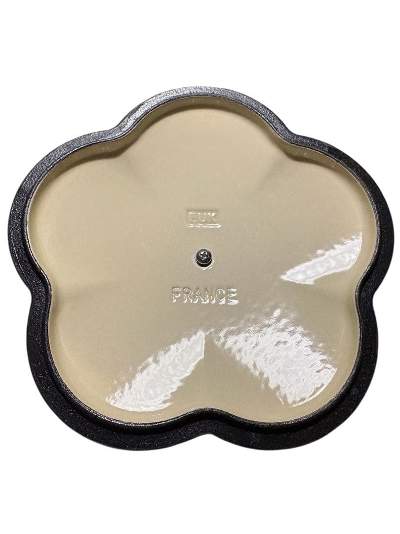 良品 Le Creuset ル・クルーゼ フラワーココット オレンジ20c