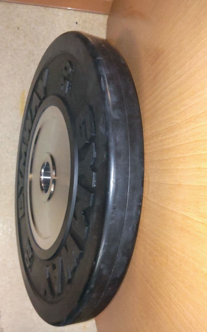 GYMWAY バンパープレート 20kg 1枚