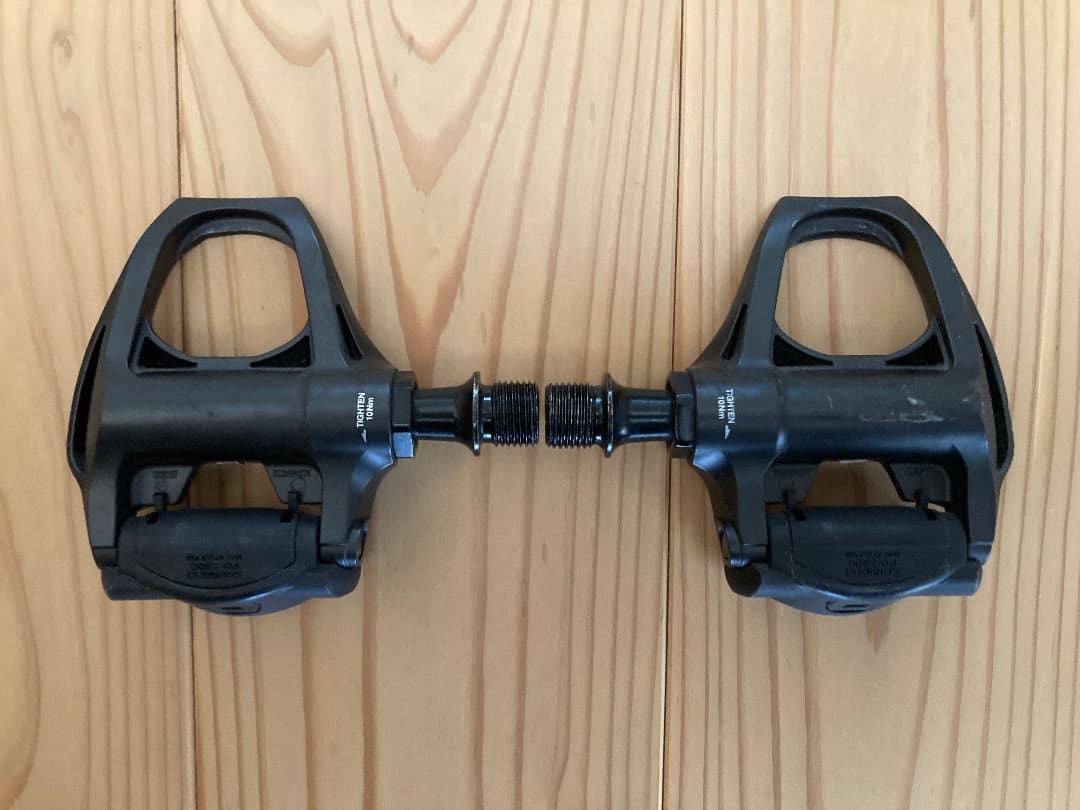 シマノのビンディングペダル と新品クリートセット、SIDIのビンディングシューズ