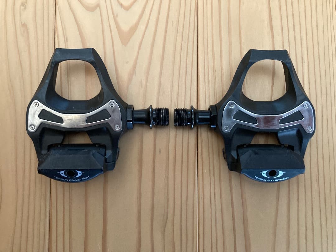 シマノのビンディングペダル と新品クリートセット、SIDIのビンディングシューズ