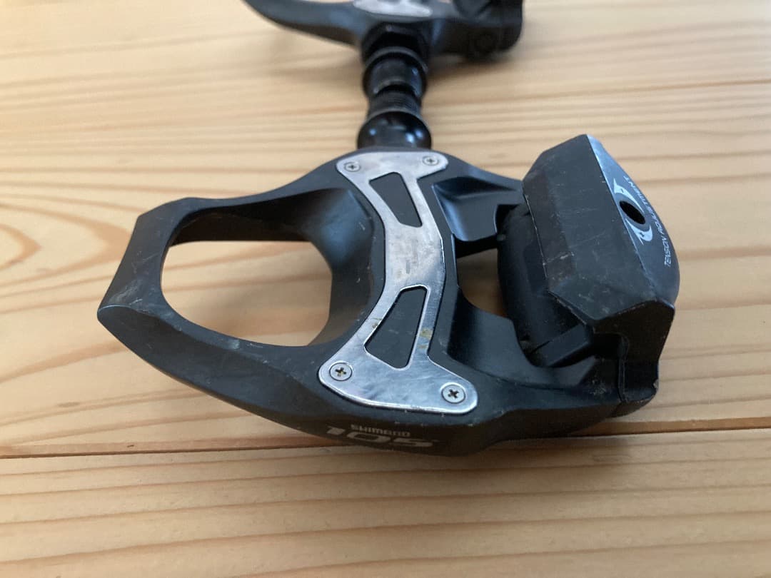 シマノのビンディングペダル と新品クリートセット、SIDIのビンディングシューズ