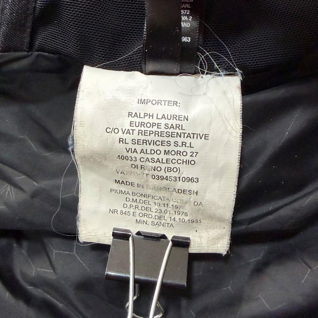 17055✨RLX ラルフローレン ドローコード フーディダウンジャケット