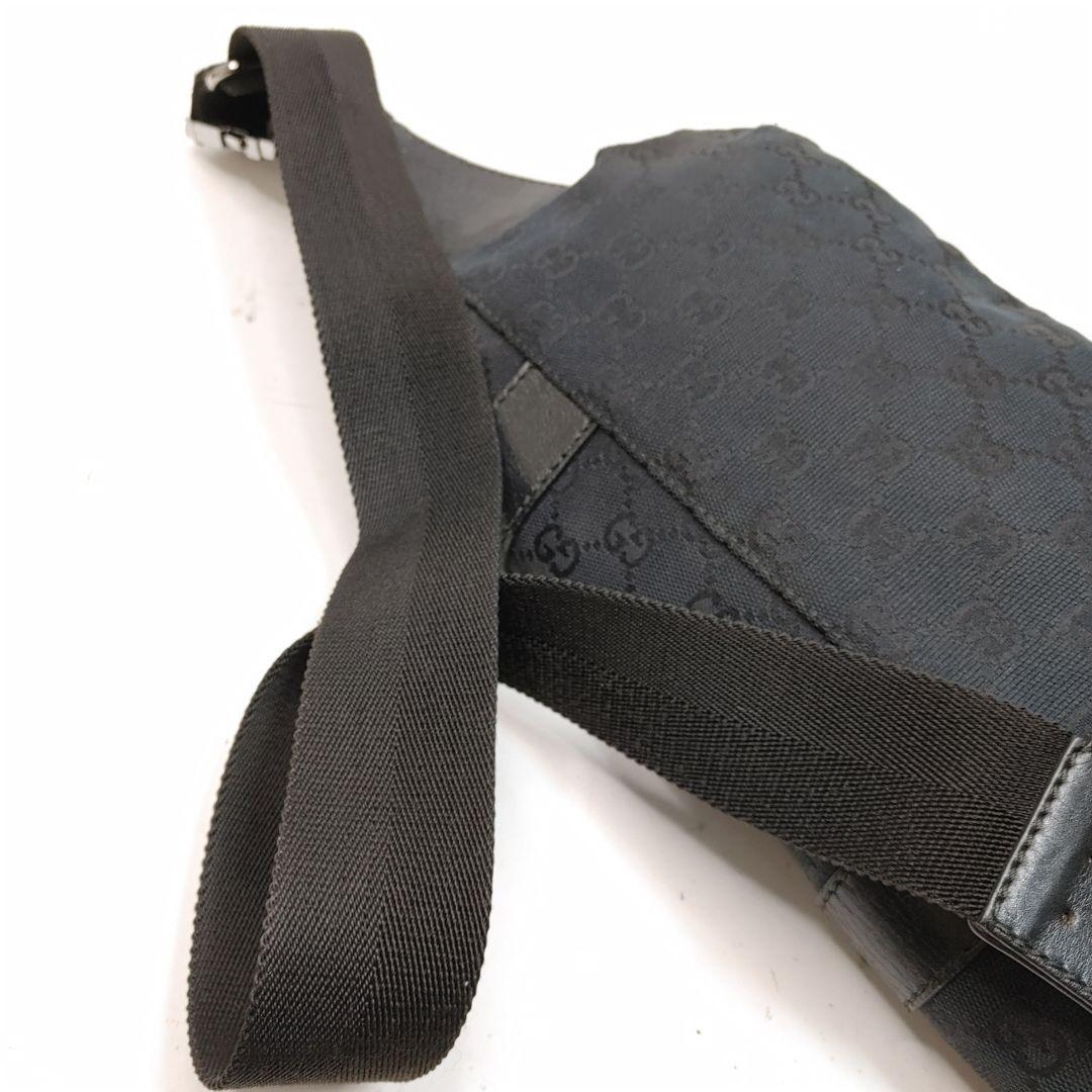 GUCCI ボディバッグ クロス GG キャンバス ショルダーバッグ