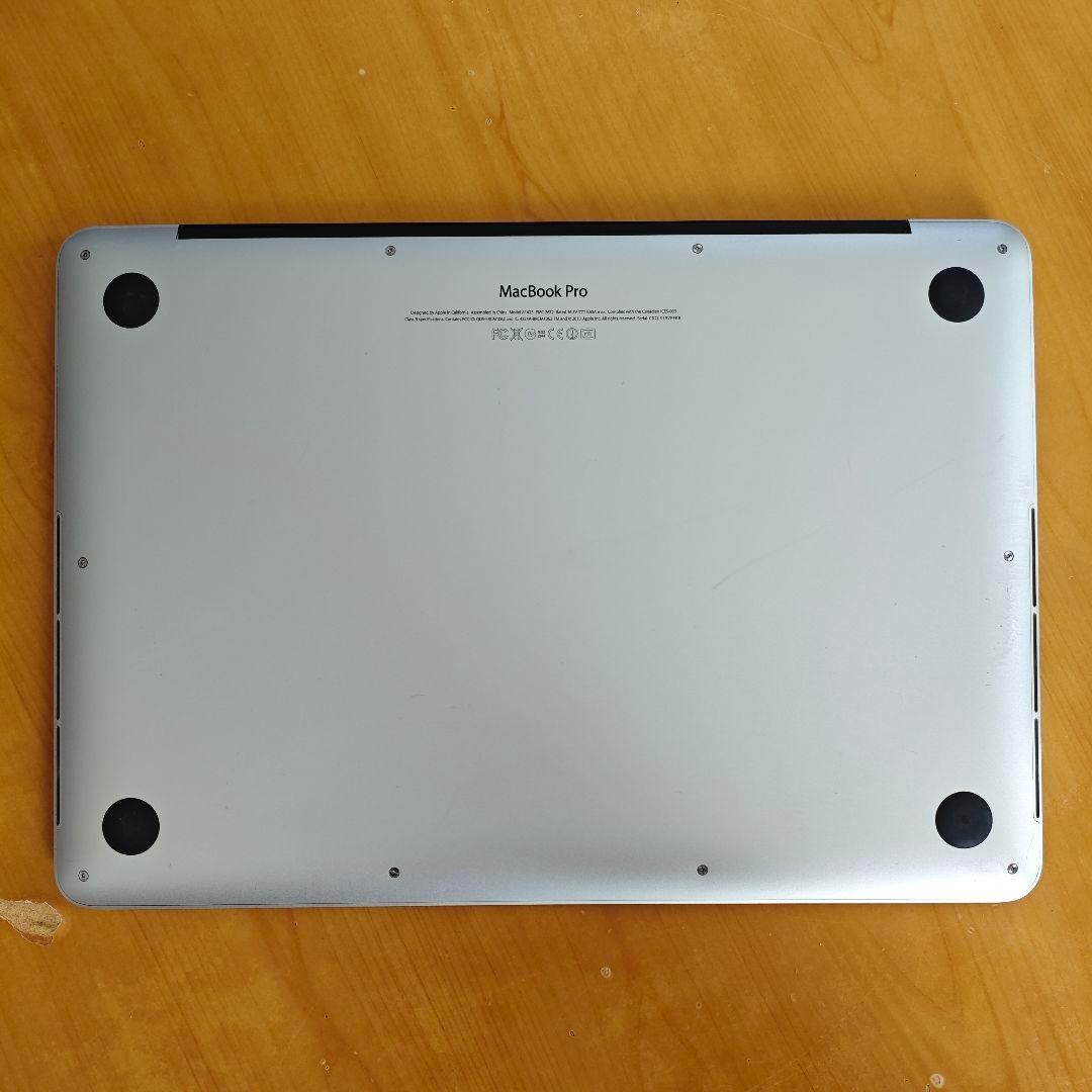 【外観綺麗】Macbook Pro 13インチ i5 8G バッテリー◯