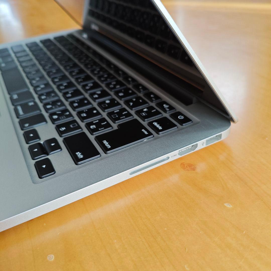 【外観綺麗】Macbook Pro 13インチ i5 8G バッテリー◯