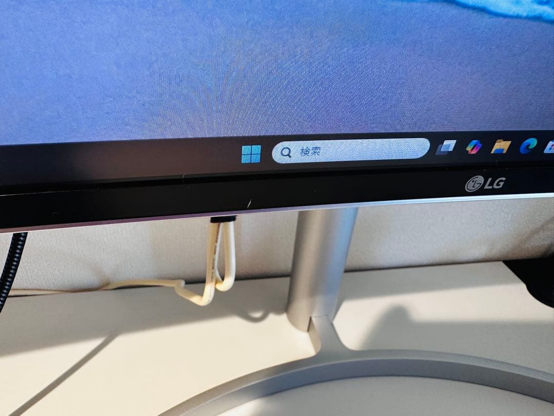 【美品】LG 38WK95C-W ウルトラワイド湾曲モニター