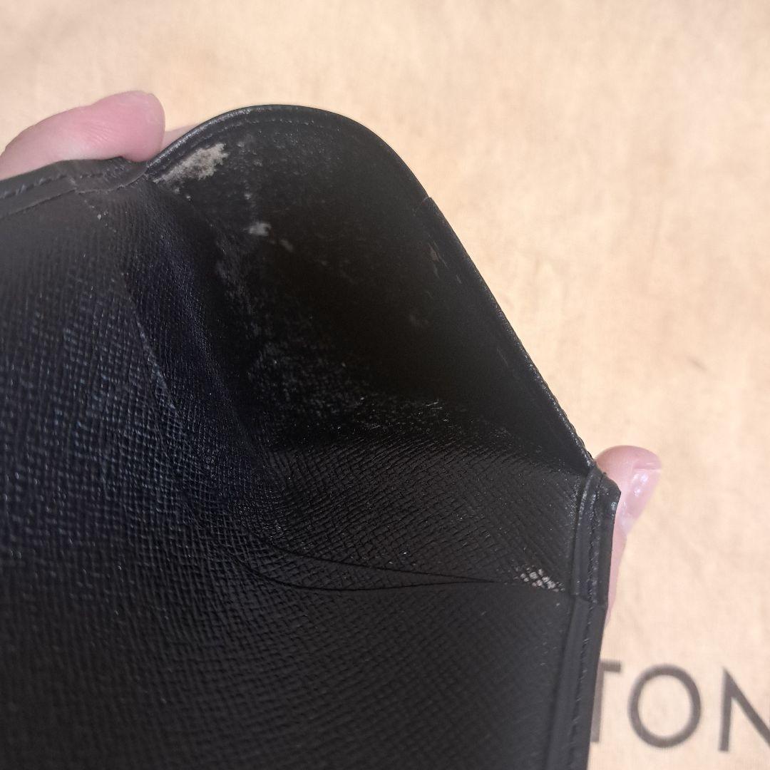 Louis Vuitton ルイヴィトン エピレザー 名刺入れ ブラック