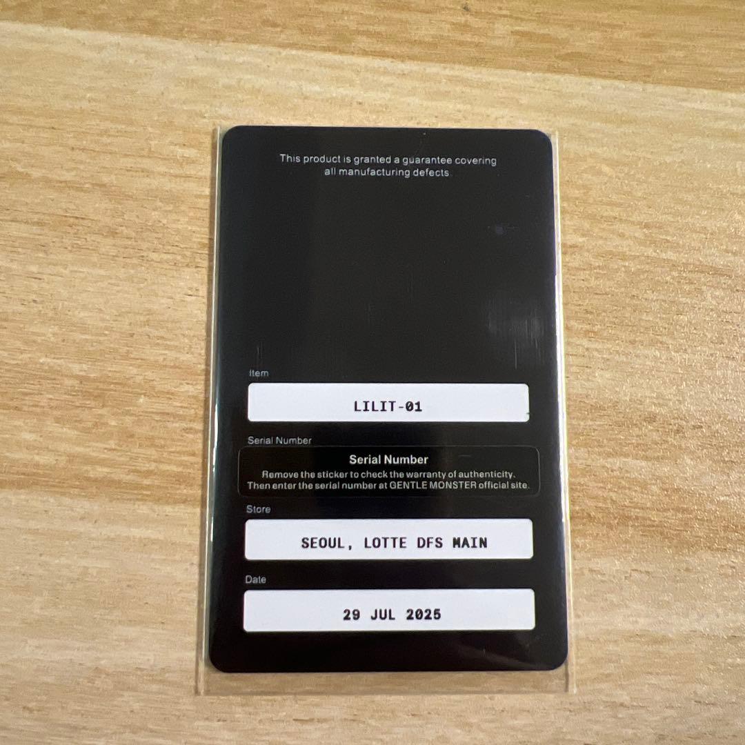[新品]Gentle Monster ジェントルモンスター LILIT-01