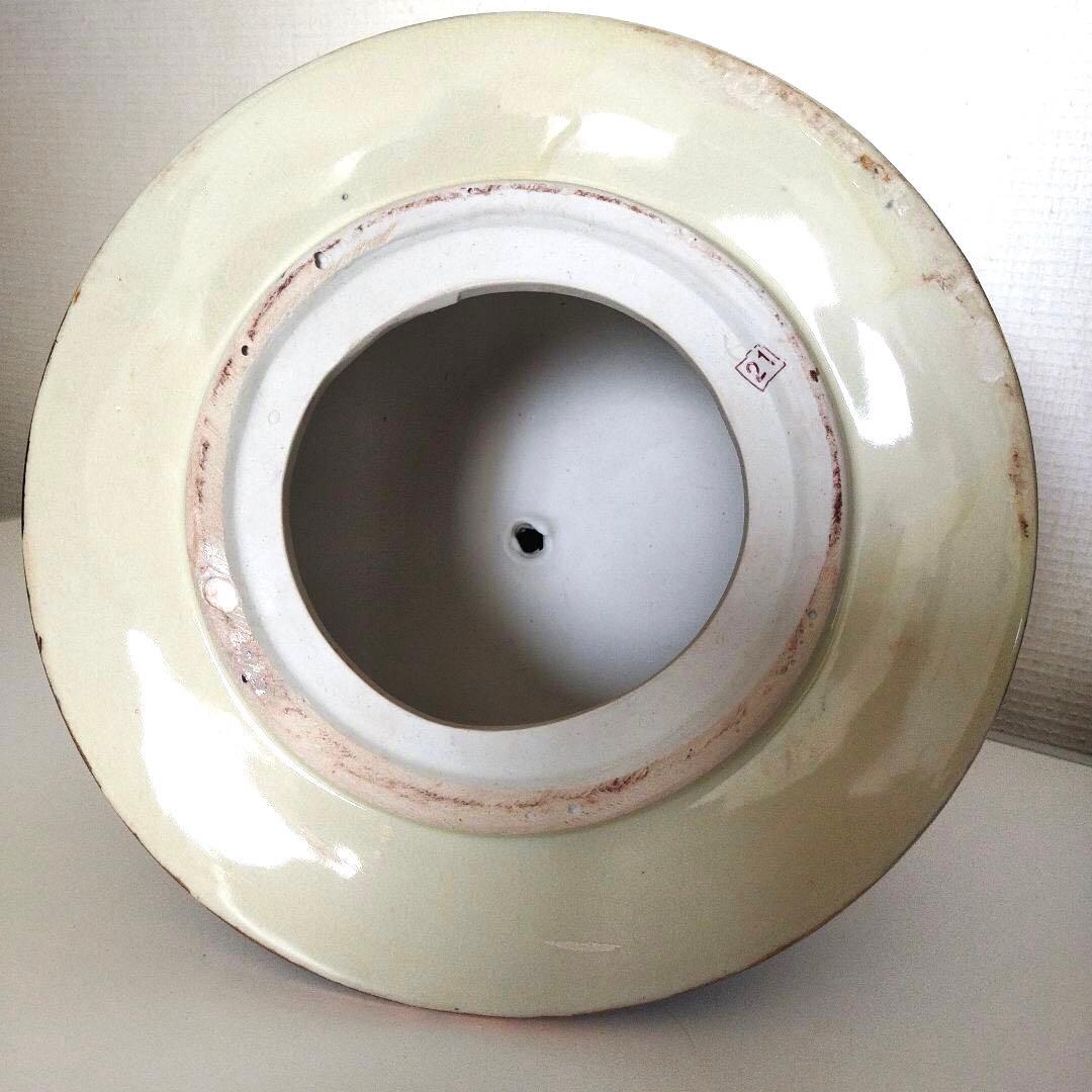 薩摩焼風　伝統工芸品　大和絵　沈香壺 沈降壺