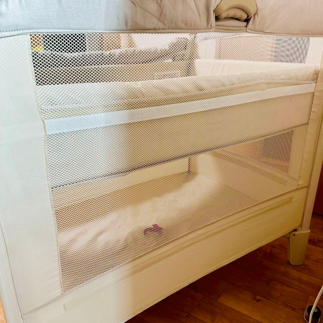 美品✨ アップリカ ココネル エアープラス 人気のホワイトベージュ 最上級モデル