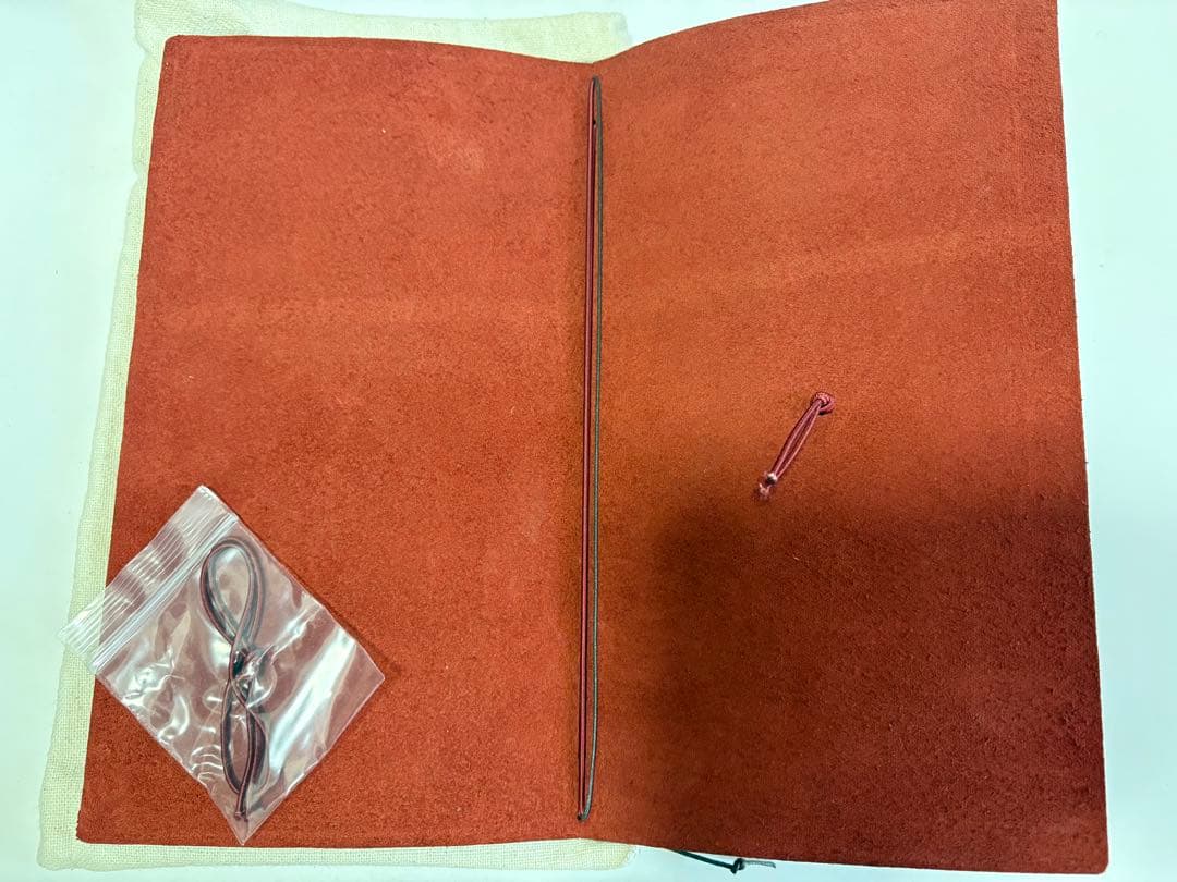 トラベラーズノート　レッド　LOVE&TRIP カバーのみ