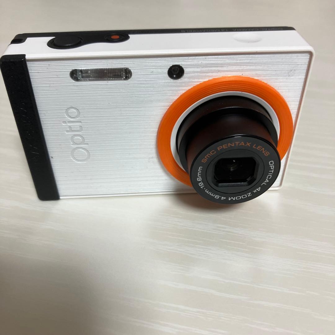 【着せ替えカメラ】PENTAX OPTIO RS1500／パールホワイト