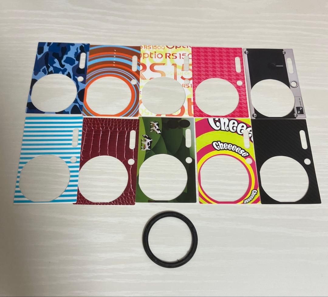 【着せ替えカメラ】PENTAX OPTIO RS1500／パールホワイト