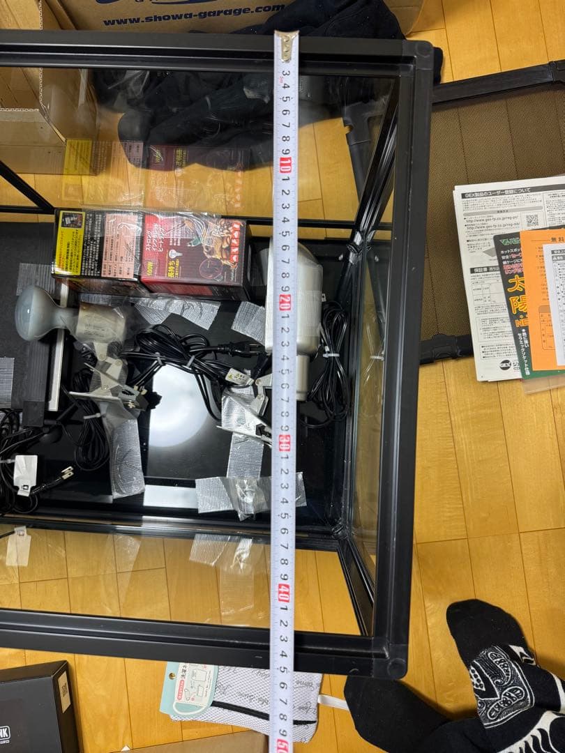 Z*X様 パンテオンブラック9045爬虫類飼育ケージセット