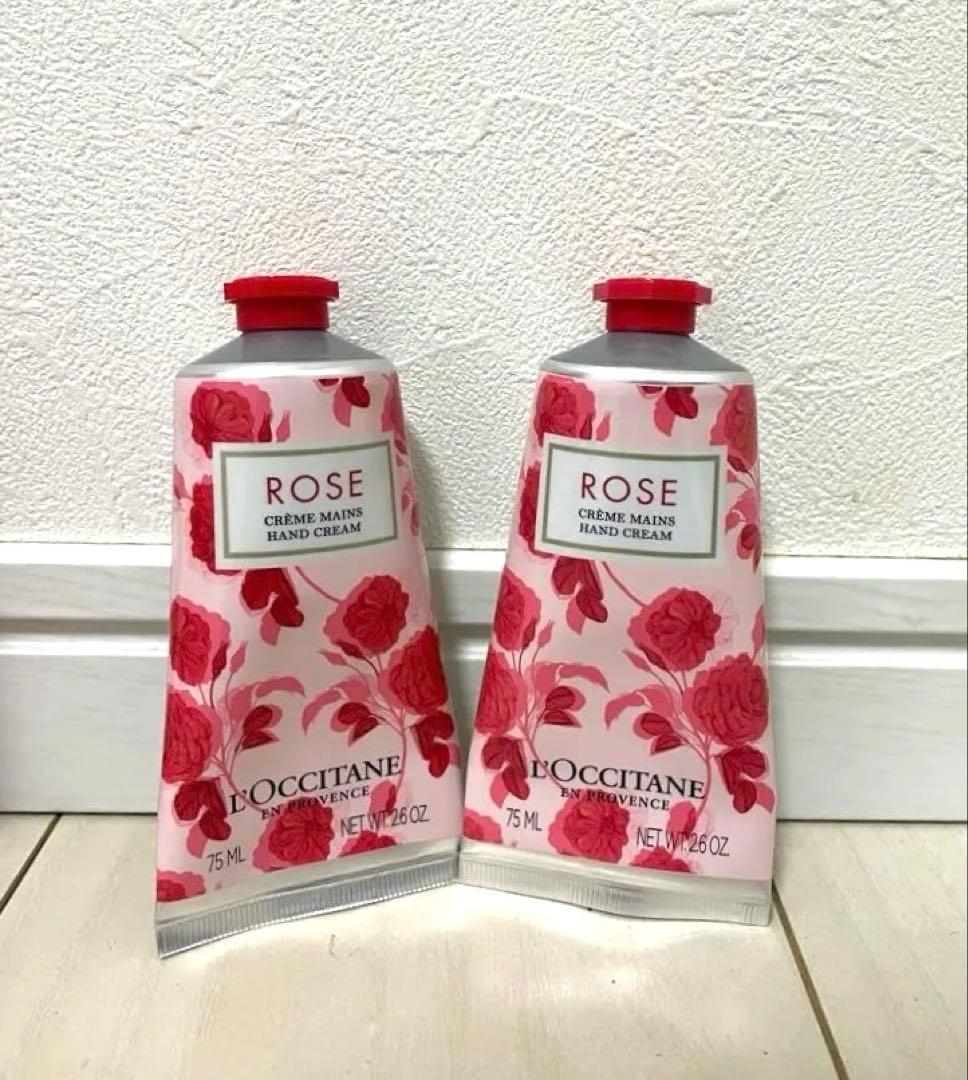 ロクシタン　ローズ　ハンドクリーム　香水