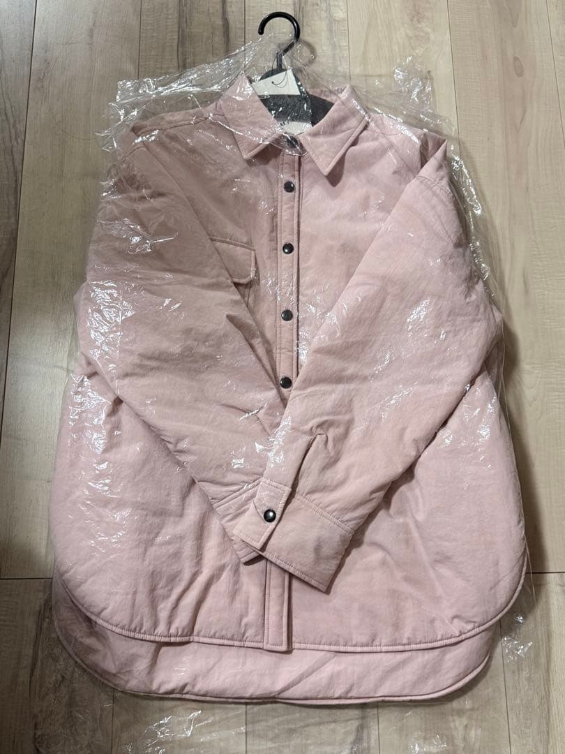 machatt パファーシャツ（ピンク）