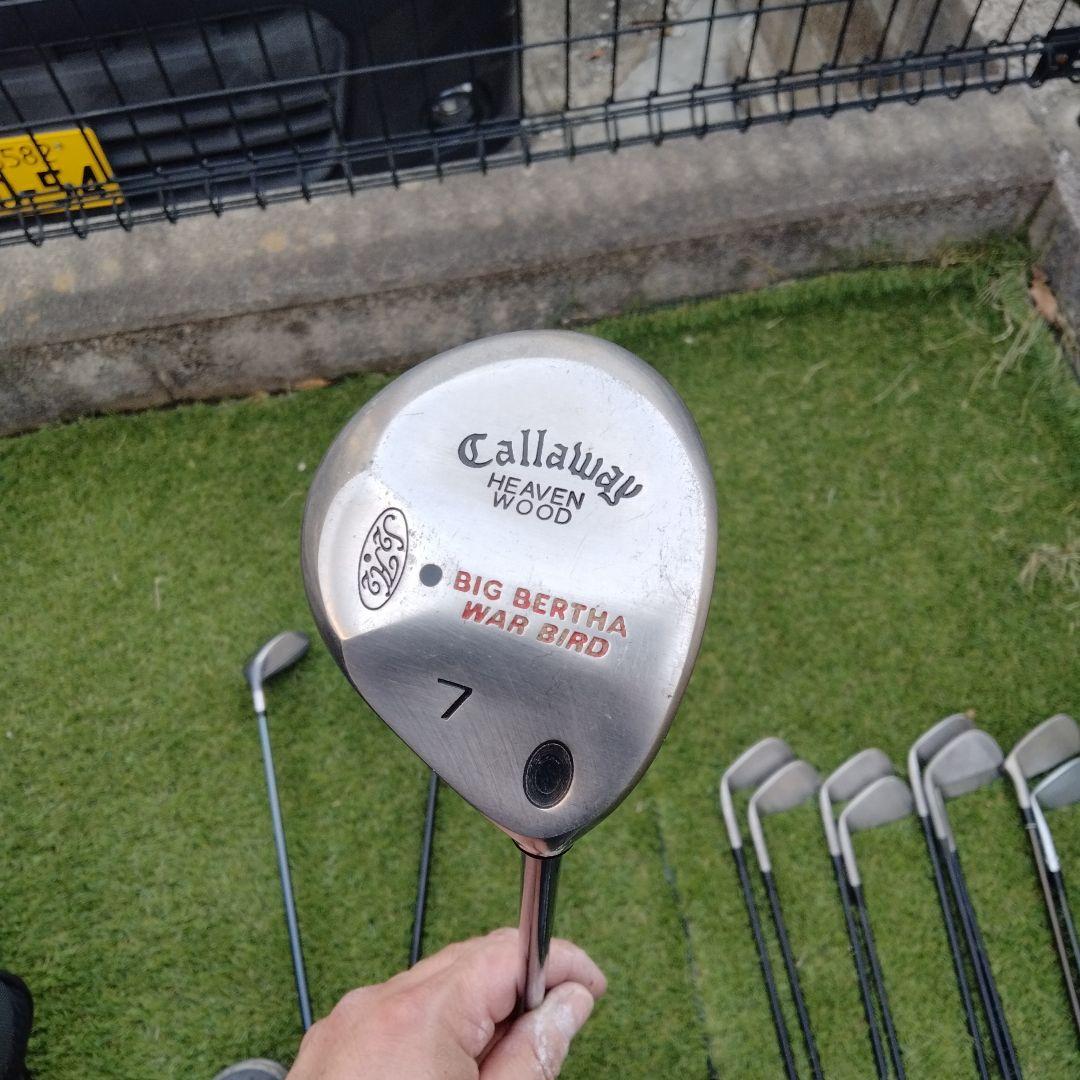 メンズゴルフ　一式セット　バック付き