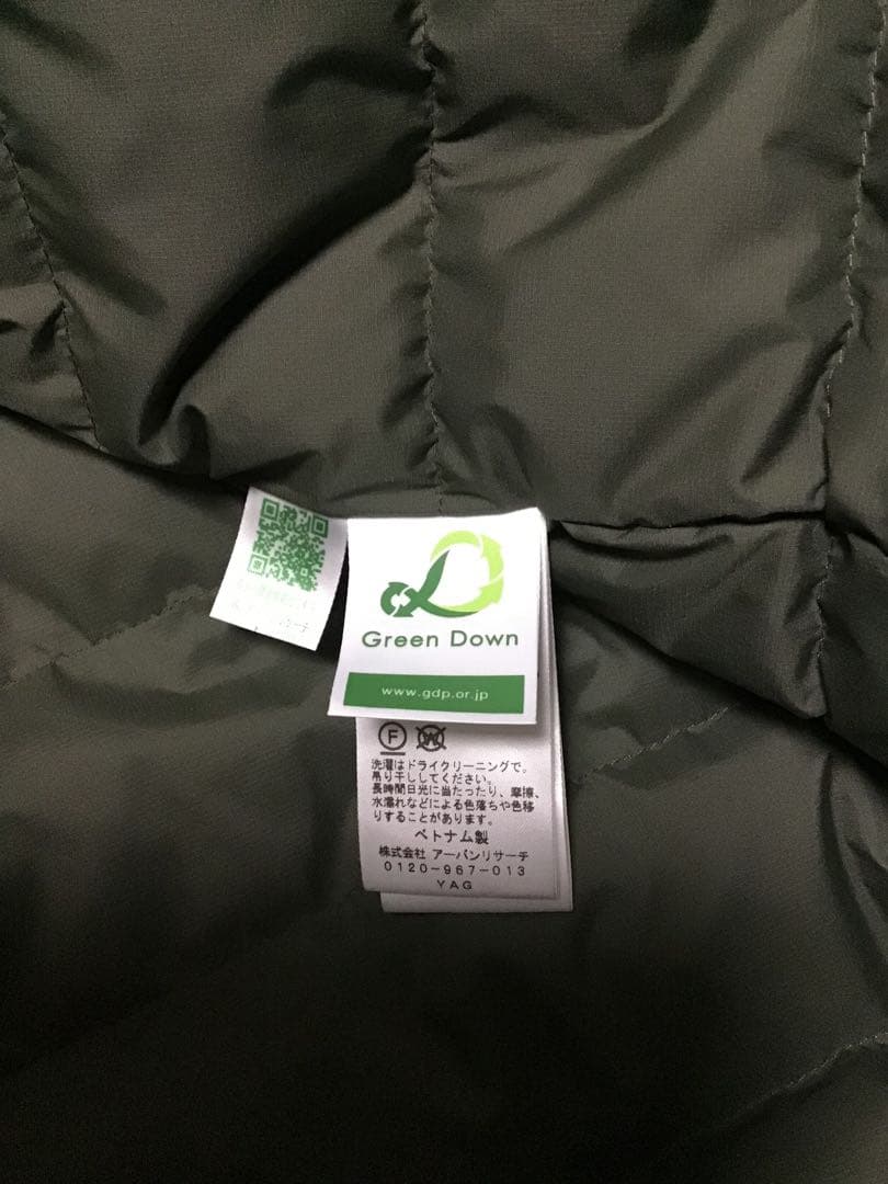 NANGA × URBAN RESEARCH DOORS インナーダウンXL美品