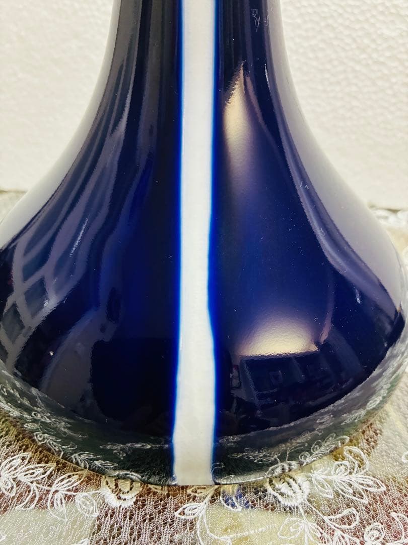 深川製磁リーニュ下蕪12号（37㎝）花生