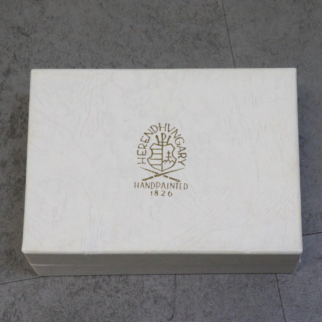 ◆ HEREND ヘレンド ウィーンの薔薇　ブタ　フィギュリン　箱付