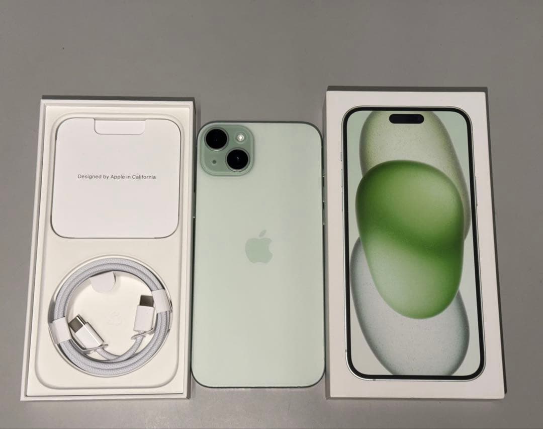 佐*藤様 Apple iPhone 15plus グリーン 128gb