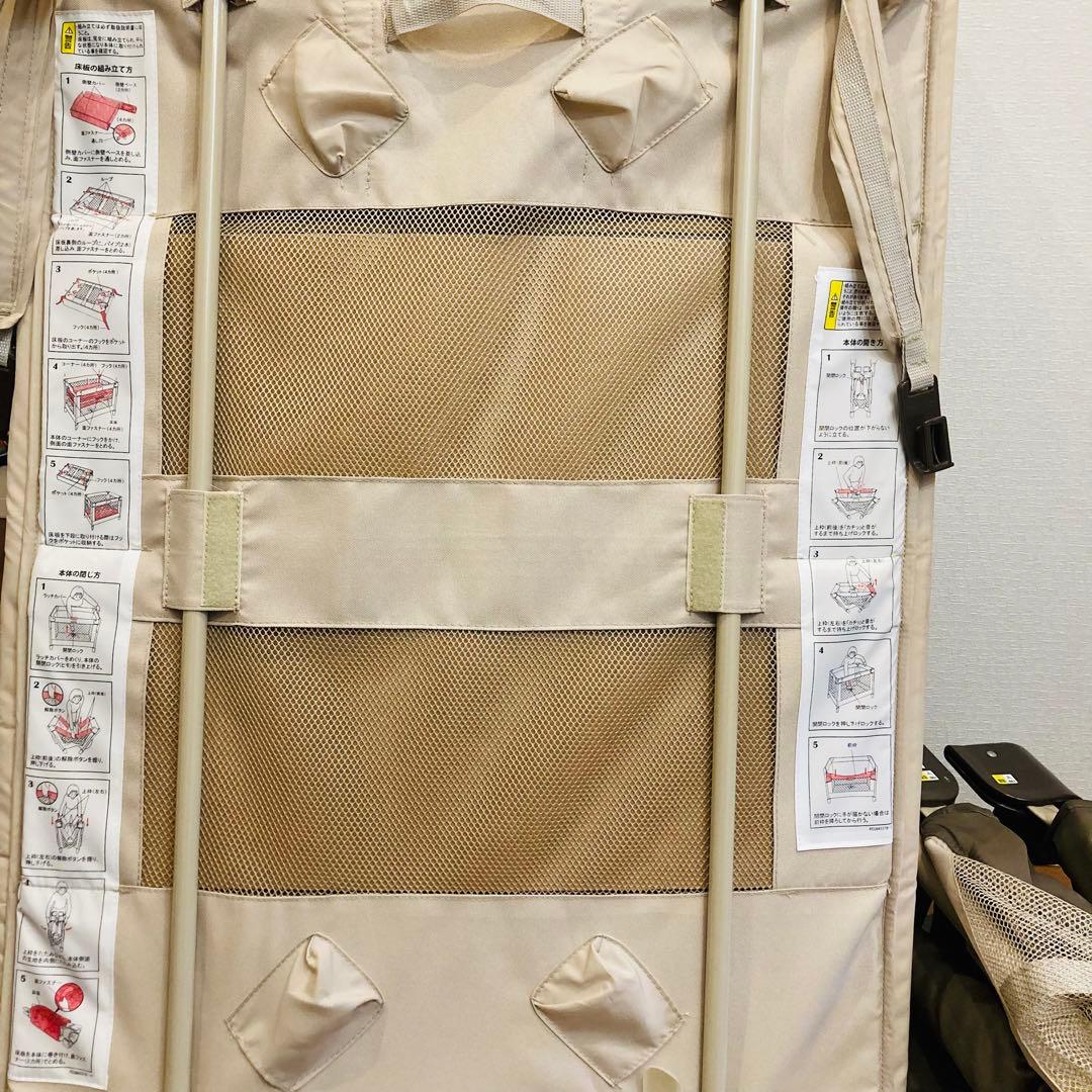 Aprica アップリカ ベビーベッド ココネルエアー ココア BR